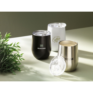 Logo trade liikelahja kuva: Huevo RCS Recycled Steel Cup 350 ml lämpökuppi