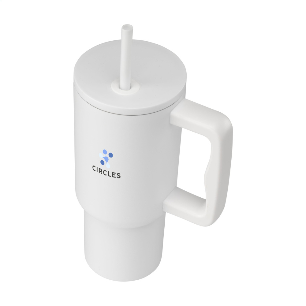 Logotrade mainoslahjat kuva: Rhino RCS Kierrätetty teräskuppi 900 ml