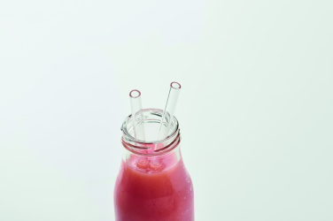 Logo trade liikelahja mainoslahja tuotekuva: 4 uudelleenkäytettävää lasipilliä