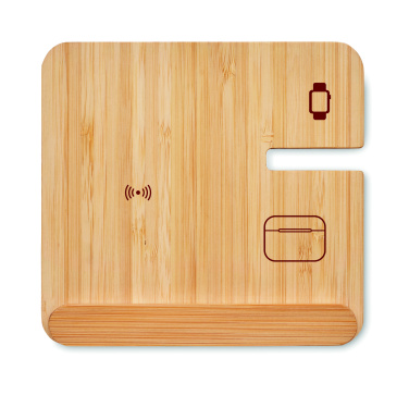 Logo trade mainoslahja kuva: 3 in 1 15W langaton laturi