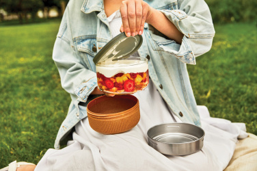 Logotrade mainoslahjat ja liikelahjat tuotekuva: Black+Blum lasinen lounaskulho 750ml