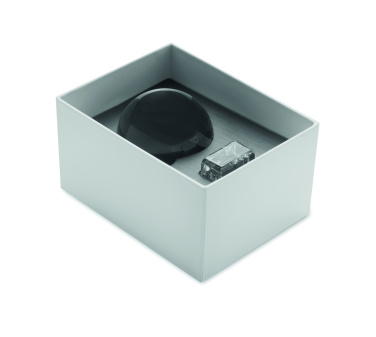 Logotrade mainoslahja ja liikelahja kuva: Lasinen pyöreä palkinto