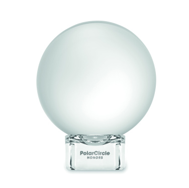 Logo trade mainoslahjat ja liikelahjat kuva: Lasinen pyöreä palkinto