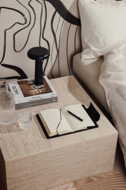 Logo trade mainostuotet tuotekuva: VINGA Marlow GRS -muistikirja