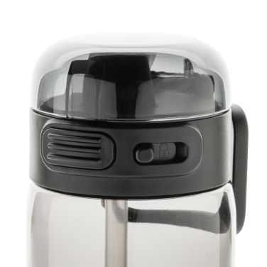 Logotrade liikelahja mainoslahja kuva: SipnLock RCS RPET -vuototiivis urheiluvesipullo 800 ml