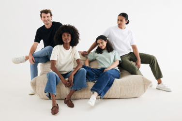 Logotrade liikelahja tuotekuva: IQONIQ Nikko -painavampi t-paita, kierrätyspuuvilla