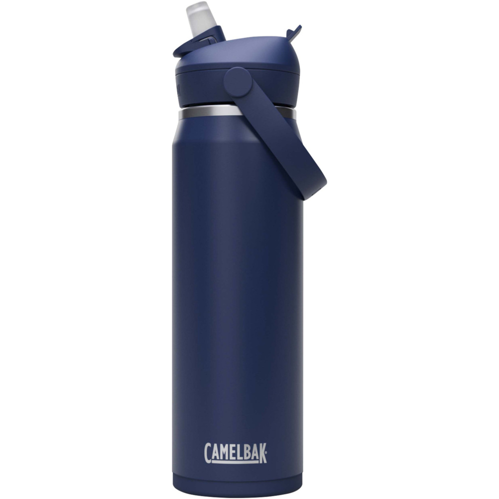 Logotrade mainostuote tuotekuva: Camelbak® Thrive Flip VSS 750 ml:n ruostumattomasta teräksestä valmistettu vesipullo kääntyvällä pillillä