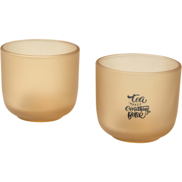 Logotrade mainostuote tuotekuva: Male 200 ml:n lasikupit – 2 kpl:n sarja