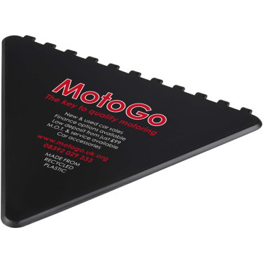 Logo trade mainostuote kuva: Frosty triangular recycled plastic ice scraper