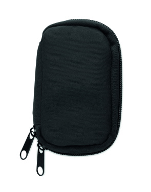 Logo trade mainoslahja kuva: Avainkotelo 300D RPET:stä