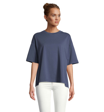 Logo trade mainoslahja ja liikelahja tuotekuva: BOXY DAMEN T-SHIRT OVERSIZE