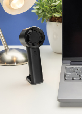 Logo trade liikelahjat mainoslahjat kuva: Twist RCS -kierrätysmuovinen ladattava tuuletin