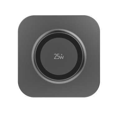 Logo trade liikelahja mainoslahja tuotekuva: Quantum ultra-nopea 25 W magneettinen langaton latausalusta