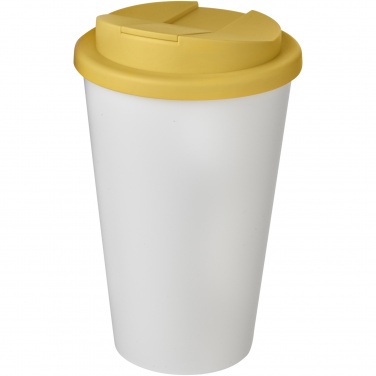 Logotrade reklaminiai produktai nuotrauka: Americano® 350 ml stiklinė su nepraleidžiančiu dangteliu