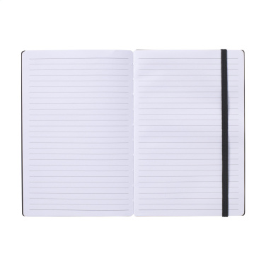 Logotrade firminės dovanos nuotrauka: Bamboo Journal Naked Spine Popierinis bloknotas juodas A5