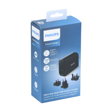 Logotrade reklaminės dovanos nuotrauka: „Philips“ kelioninis įkroviklis