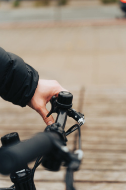 Logotrade reklaminės dovanos nuotrauka: „Pedalfinder“ dviračio skambutis su visame pasaulyje nustatyta vieta