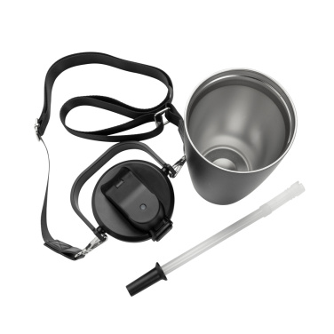 Logotrade firminės dovanos nuotrauka: Avira Ayala RCS nerūdijančio plieno duosip užrakinamas krepšys per petį