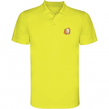 Logotrade korporatīvās dāvanas foto: Monža bērnu sporta polo ar īsām piedurknēm