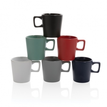 Logotrade ziemassvētku dāvanas foto: Keramikas moderna kafijas krūze 300ml