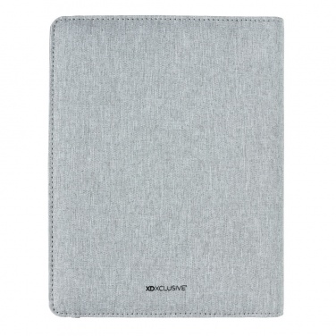 Logotrade dāvanas foto: Air 5W bezvadu uzlādes piezīmjdators ar 5000mAh jaudas banku