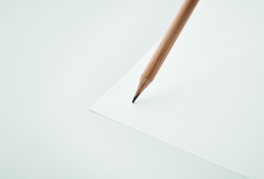 Logotrade Ideja dāvanas foto: Dabīgs zīmulis ar dzēšgumiju