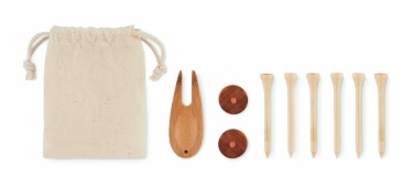 Logotrade biznesa dāvanas foto: Golfa piederumu komplekts maciņā