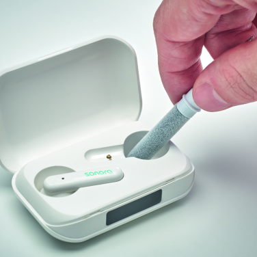 Logotrade Ideja dāvanas foto: Stylus pildspalva TWS tīrīšanas komplekts