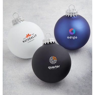 Logotrade biznesa dāvanas foto: Ziemassvētku baļķis Ø 6 cm - komplekts 4 - Ražots Eiropā