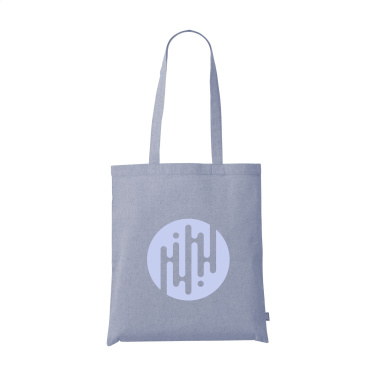 Logotrade ziemassvētku dāvanas foto: GRS Recycled Cotton Shopper (180 g/m²) maisiņš
