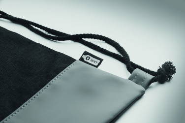 Logotrade korporatīvās dāvanas foto: RPET PU aukliņu soma 2 tonis