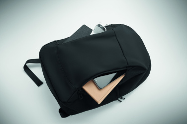 Logotrade biznesa dāvanas foto: 15 collu mīksta PU klēpjdatora mugursoma