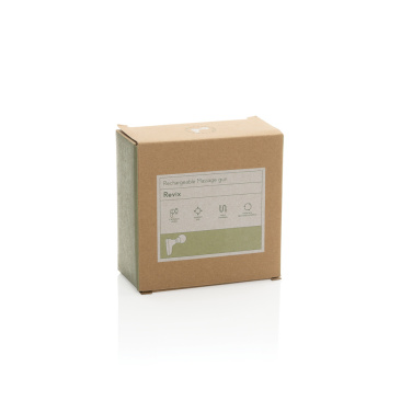 Logotrade logo dāvanas foto: Revix RCS pārstrādātas plastmasas masāžas pistole