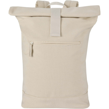 Logotrade Ideja dāvanas foto: Recanvas 14” GRS pārstrādāta sarullējama mugursoma 16L