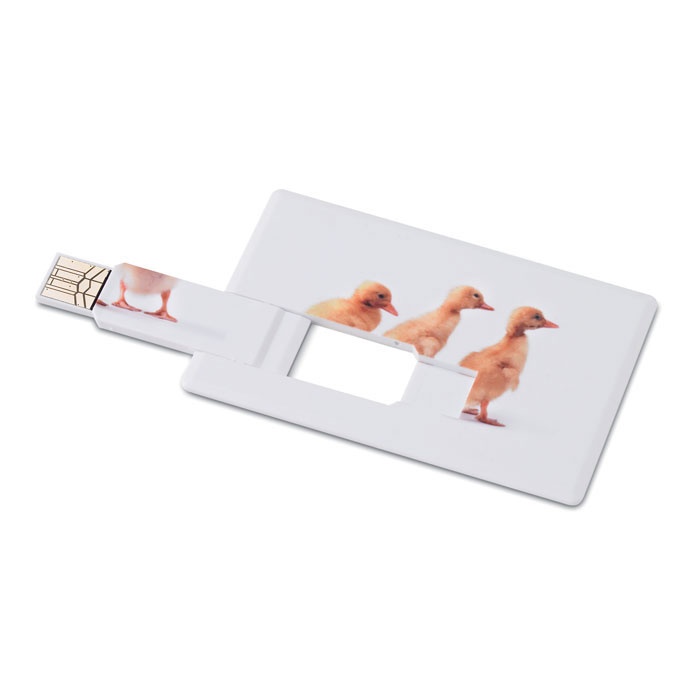 Логотрейд бизнес-подарки картинка: Creditcard. USB flash 32GB