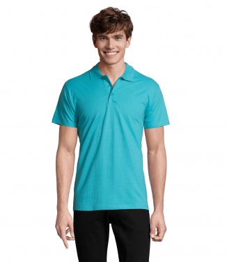 Логотрейд pекламные продукты картинка: SPRING II MEN Polo 210g
