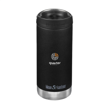 Логотрейд бизнес-подарки картинка: Кружка Klean Kanteen TK Wide из переработанного материала, термокружка 355 мл