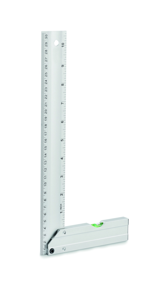 Лого трейд pекламные подарки фото: Aluminium level ruler 30 cm
