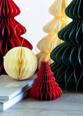 Логотрейд pекламные cувениры картинка: Christmas paper tree hanger