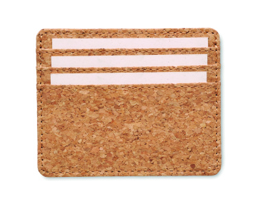 Логотрейд pекламные cувениры картинка: Cork cardholder with RFID