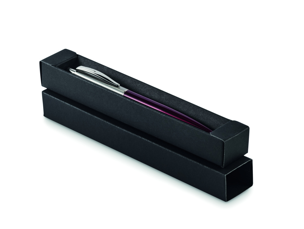 Логотрейд pекламные cувениры картинка: Push button pen in box