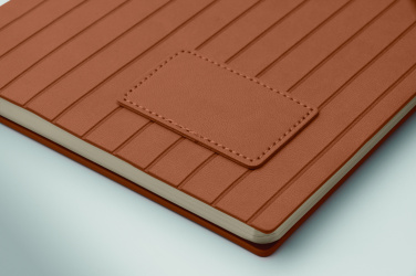 Логотрейд pекламные cувениры картинка: A5 notebook in smokey PU