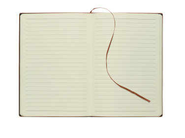 Логотрейд pекламные cувениры картинка: A5 notebook in smokey PU