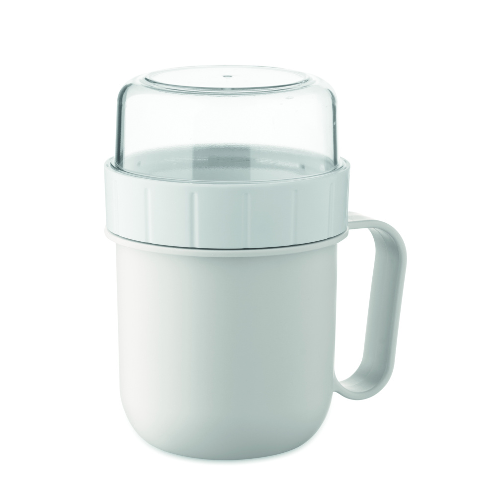 Логотрейд pекламные cувениры картинка: On the go cup in PP 450 ml