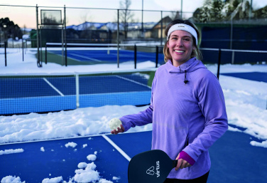 Логотрейд pекламные cувениры картинка: Pickle ball paddle set