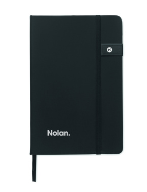 Лого трейд pекламные подарки фото: A5 notebook w/ integrated USB