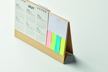 Лого трейд pекламные подарки фото: Desk calendar with memo pad
