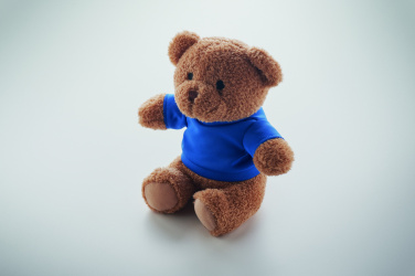 Логотрейд pекламные cувениры картинка: Teddy bear with t-shirt 23 cm