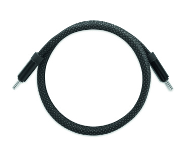 Логотрейд бизнес-подарки картинка: Braided magnetic cable in RPET