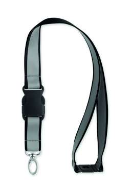 Логотрейд бизнес-подарки картинка: Reflective RPET lanyard